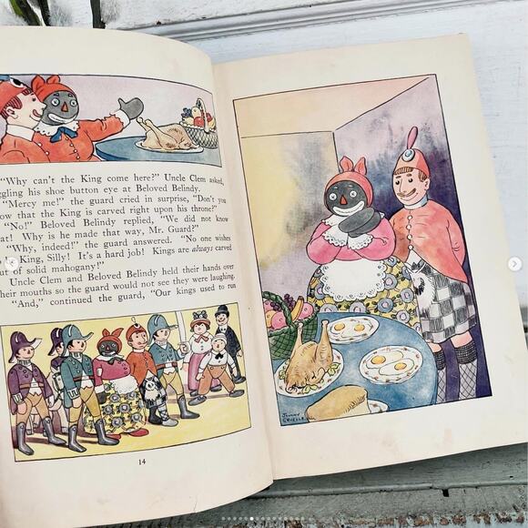 Antique Wooden Willie Book Johnny Gruelle Raggedy Ann Author Illustrations 1927 - Picture 5 of 10